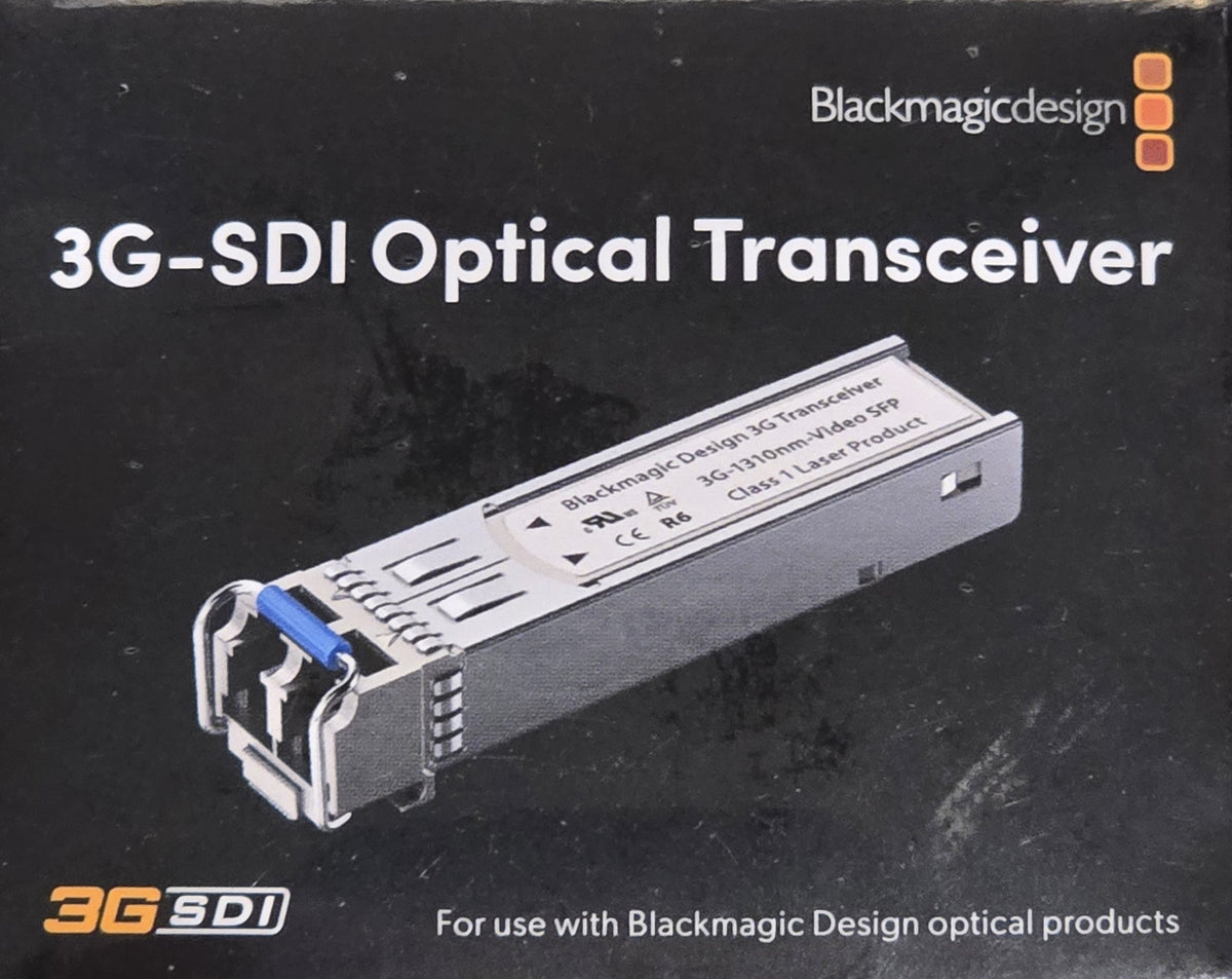 Blackmagic-Design ADPT-3GBI/OPT 3G-SDI Optical SFP Module (New Sealed)