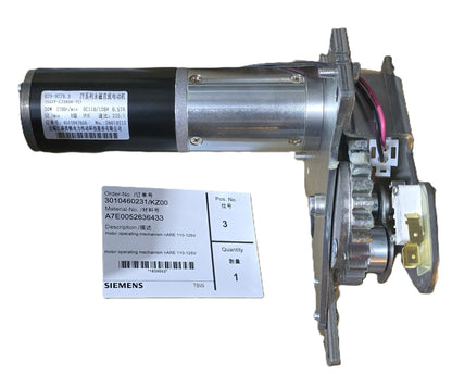 Siemens A7E0052636433 Motor Operating Mechanism nARE 110-125V DC (New)