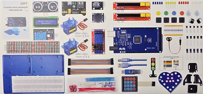 52Pi KZ-0016 Arduino Mega2560 Starter Kit Electronic (NEW In Box)