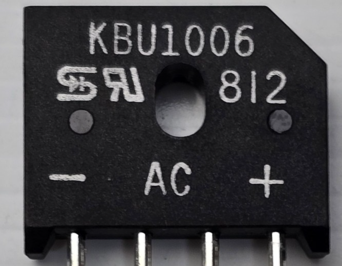 Taiwan Semiconductor KBU1006 T0 Single Phase Bridge Rectifier 10A 800V [10PACK]