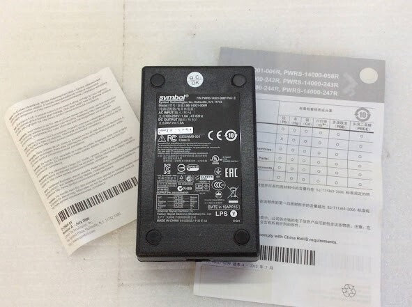 Symbol PWRS-14001-006R Genuine ZEBRA Power Supply 24V 1.5A (NEW In Box)