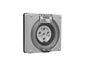 CLIPSAL 56SO510LE 56 Series Socket Outlet Surface 5PIN Round 10A Less Enclosure