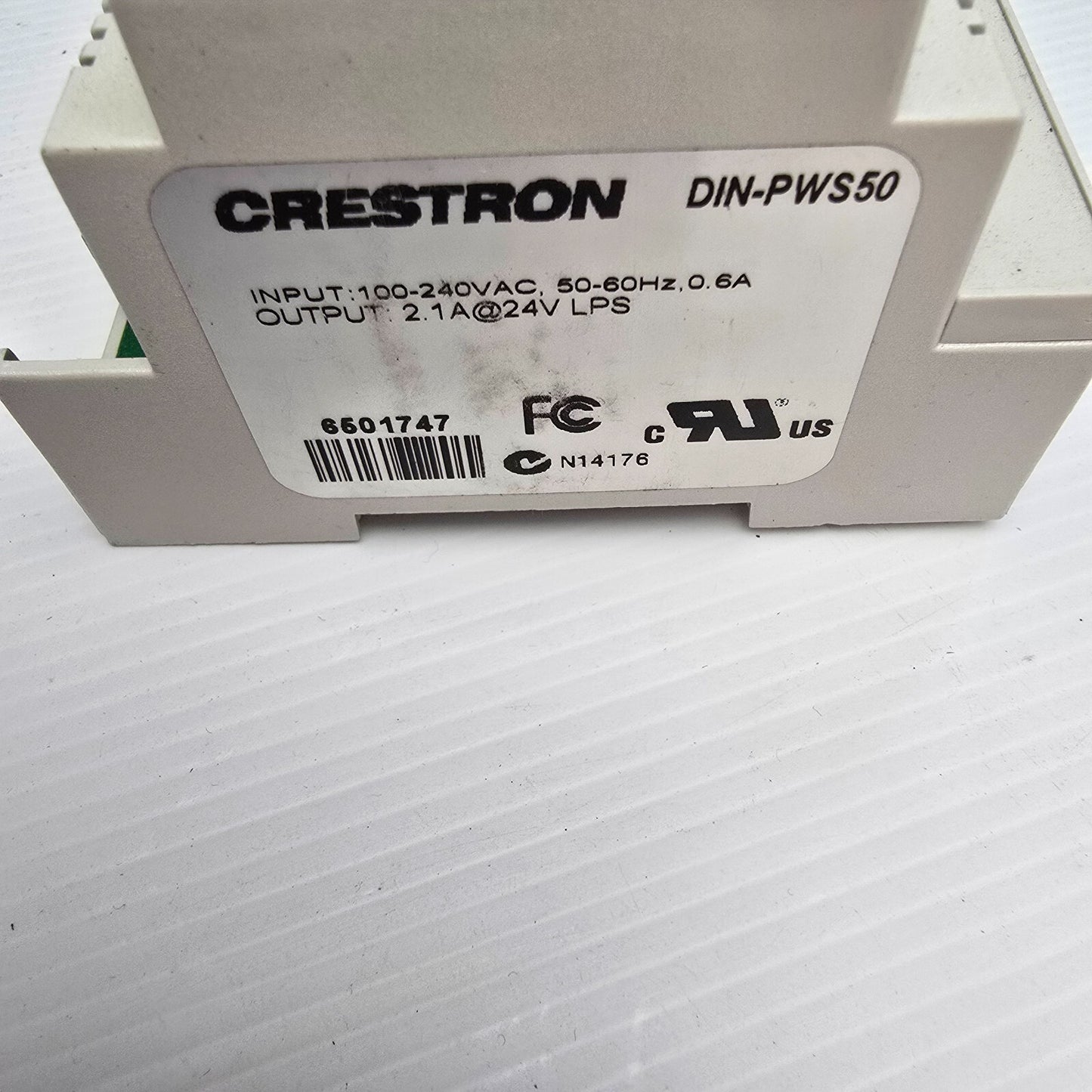 CRESTRON DIN-PWS50 DIN Rail 50 Watt Cresnet Power Supply - Powers the DIN-AP2