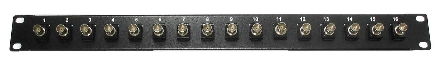 EQL  E10185PL 16 Port Keystone BNC RJ45 Video Balun Hub [+16 x E10185S] (NEW)