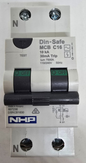 NHP Terasaki DSRCB1630 DIN-T RCD w/ Overcurrent 10kA 16A 1+N C Curve 30mA TypeA
