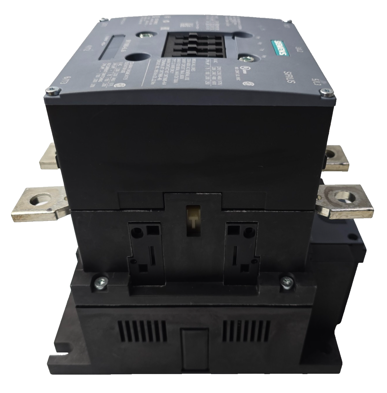 Siemens 3RT1065-6AB36 Sirius 3Pole Motor Contactor & 3RH1921-1DA11 (USED)