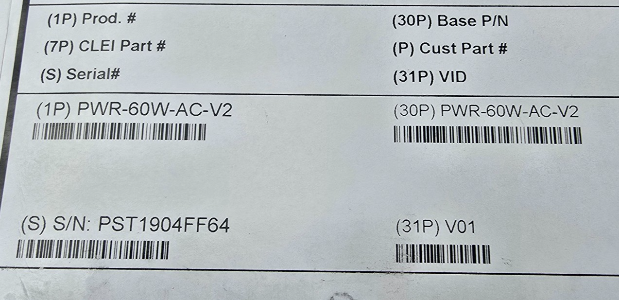 Cisco C891F-K9 890 Series Integrated Services Router (NEW In Box)