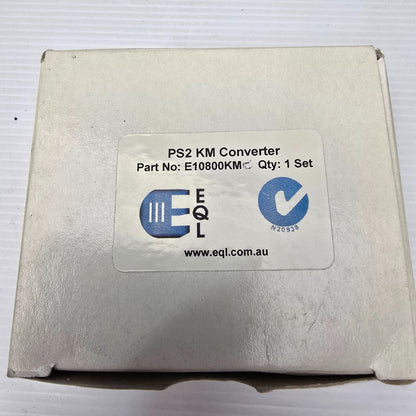 EQL E10800KMC PS-2 Keyboard Mouse RJ45 Converter to RJ45 (NEW In Box)