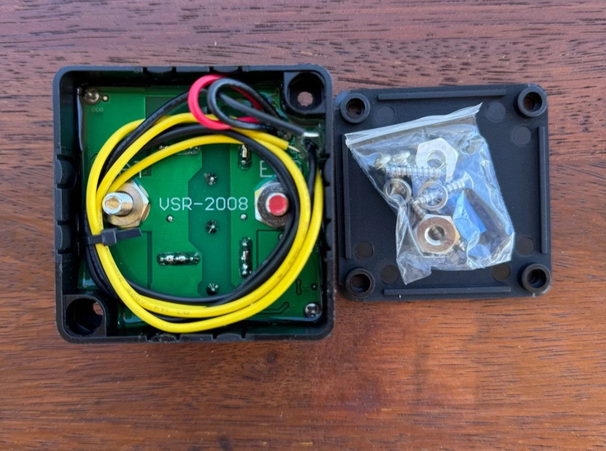 KT Cables KTVSR135 Dual Sensing Voltage Relay VSR-2008 12V 125A (NEW In Box)