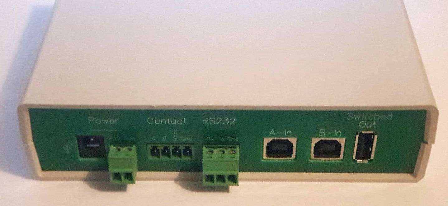JED 439 2-channel USB switcher