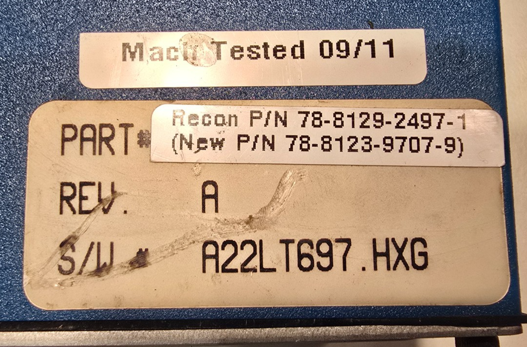 ACCU-SORT 22 Series II Laser Bar Code Scanner (USED)