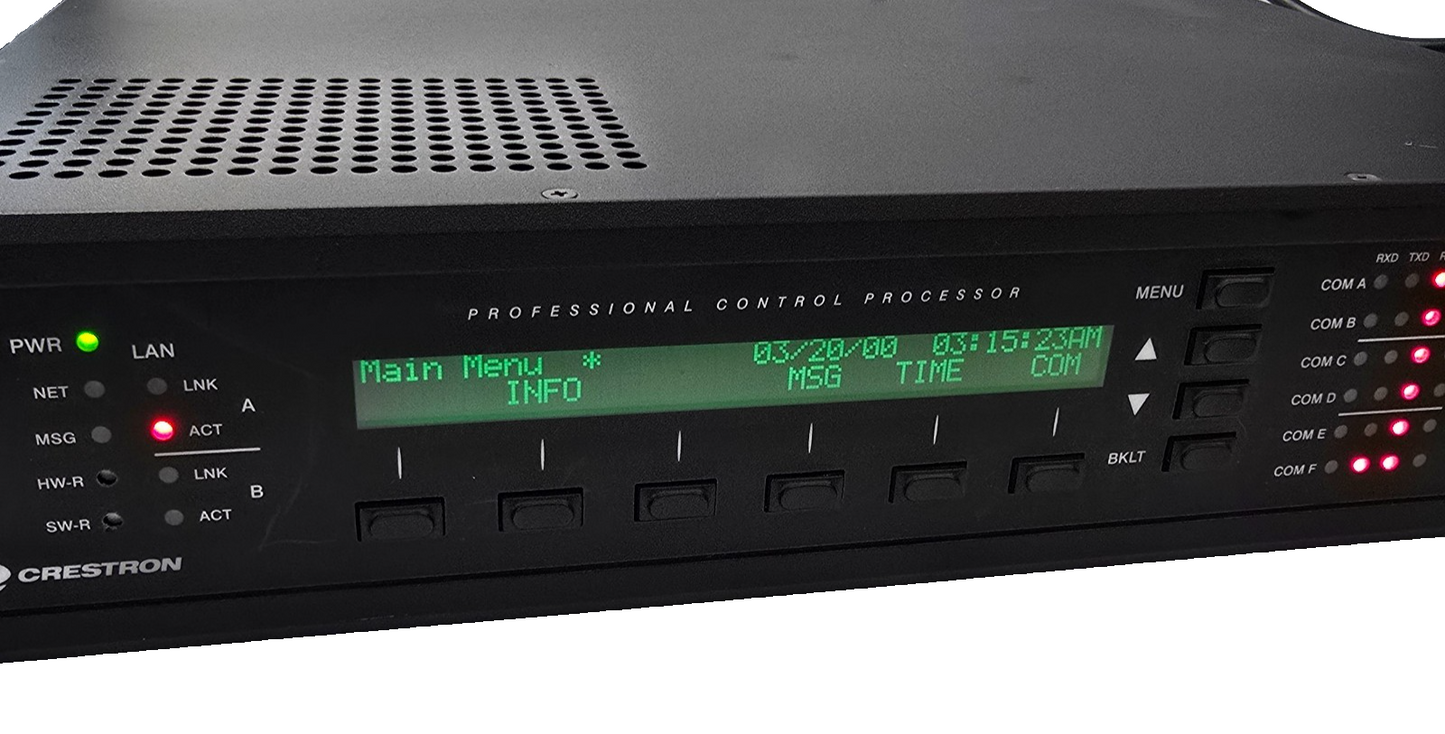 Crestron PRO2 Professional Control Processor 6500060 (PreOwned)