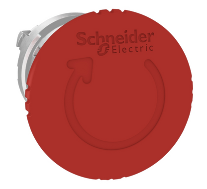 Schneider ZB4BS844 Emergency ESTOP head XB4 metal red mushroom 22mm (NEW AU)