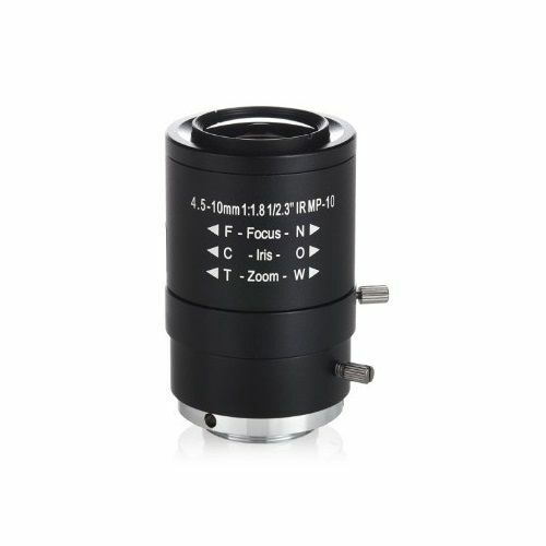 Arecont Vision UDH45-10 Varifocal IR Corrected Lens - 4.5-10mm Surveillance (NEW)