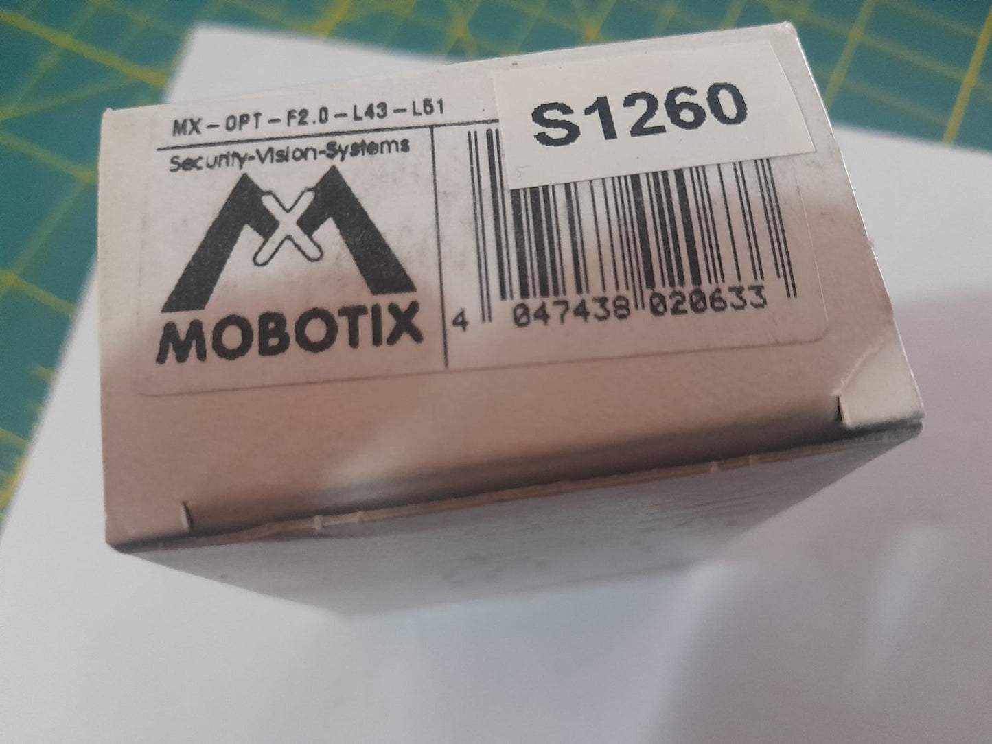 Mobotix MX-OPT-F2.0-L43-L51 Wide Angle Lens 8mm / F2.0 (New in Box)
