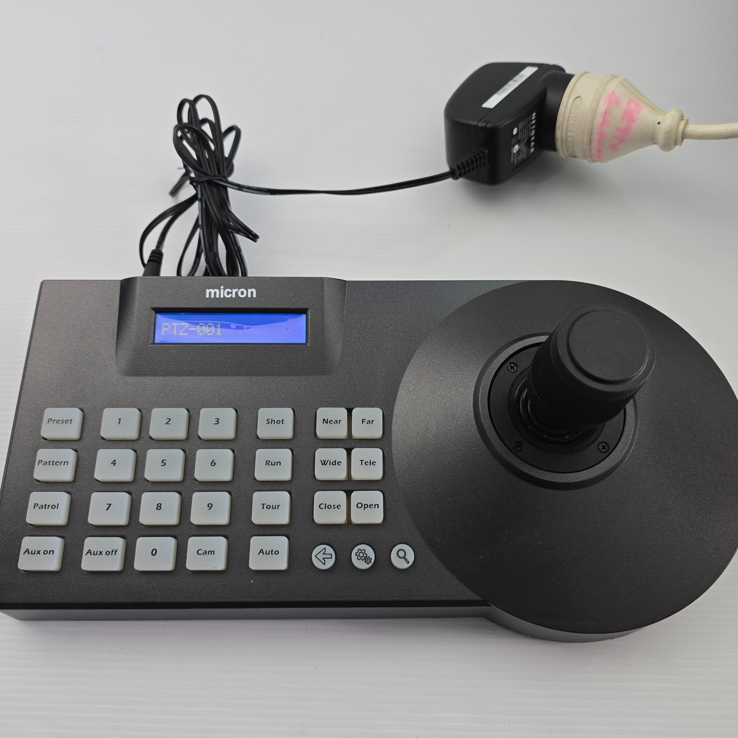 Micron CMA1099 PTZ Camera Keyboard Control Pan Tilt w\ PSU (USED)