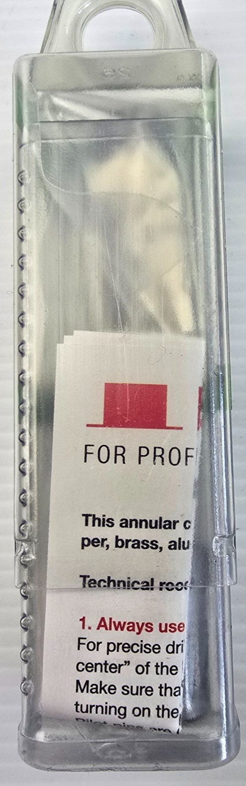 Euroboor HMLU.120 Annular Cutter TCT D12mm L55mm WelNit 19.05mm (NEW)