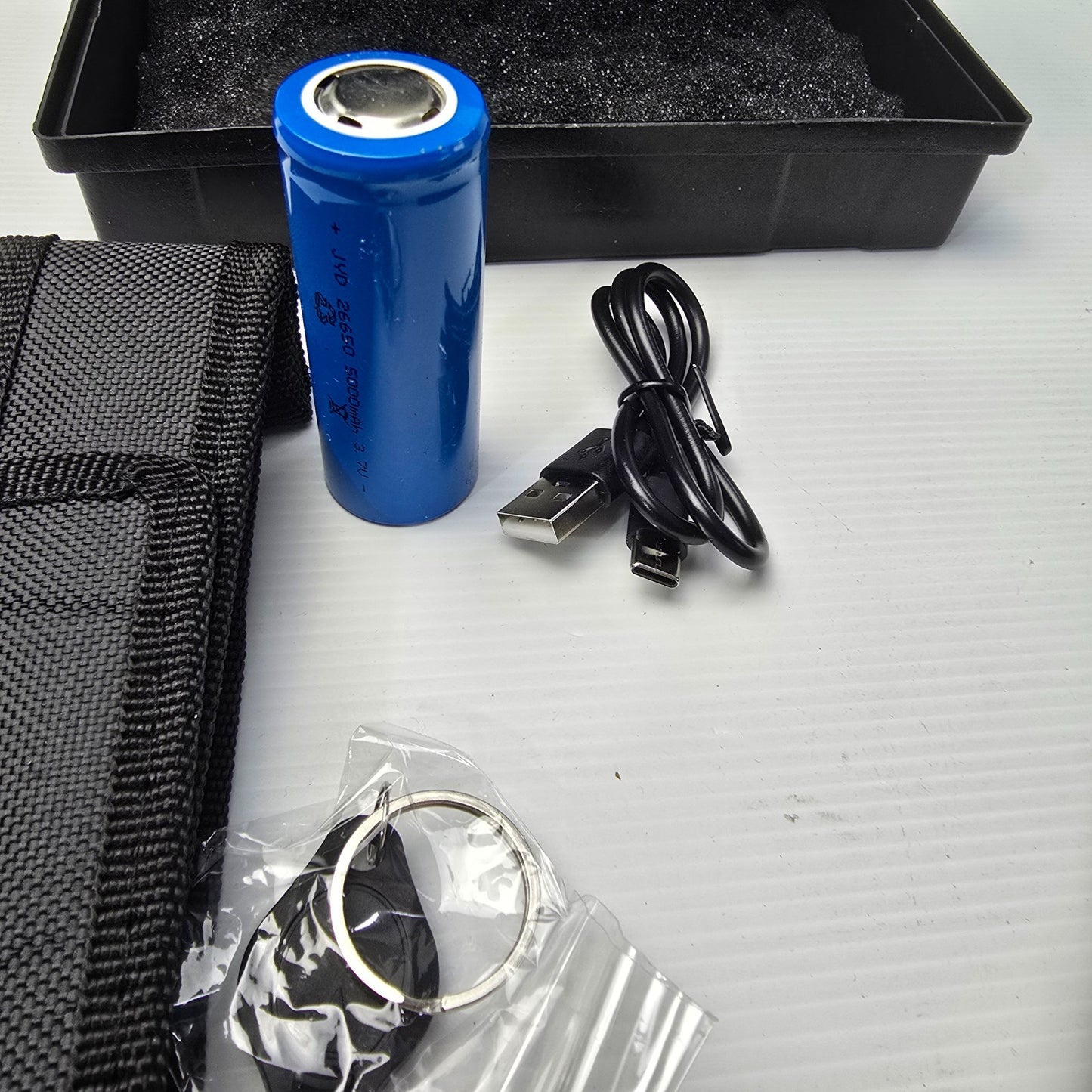 Sigoobal PowerStyle Flashlight High Lumens Rechargable 7 Modes (NEW In Box)