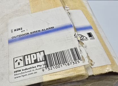 HPM H2H2 iControl Outdoor siren alarm (NEW In Box)