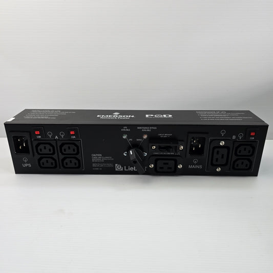 Liebert MP2-220L Micro POD Ext Maint Bypass Switch 230VAC 16A UPS (USED No Acc)