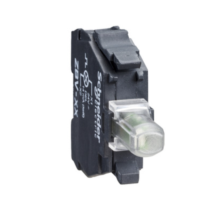 SCHNEIDER ZBV18B5 orange flashing  24V LED Ø22 screw clamp terminals  (NEW AU)