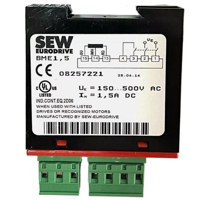SEW rectifier module BME1.5 08257221 150...500V 1.5A DC (NEW)