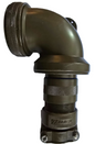 GLENAIR M85049/8-26W Circular MIL Spec Backshell Right Angle Size 36 (NEW)