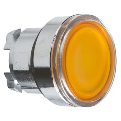 Schneider ZB4BW353 Illuminated push button XB4 metal orange  22mm LED (NEW AUS)