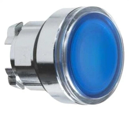 Schneider ZB4BW363 Illuminated push button XB4 metal blue  22mm LED (NEW AUS)