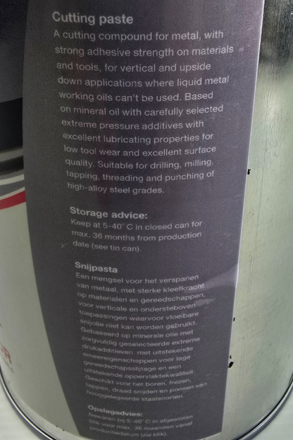 Euroboor IBP.70 1000ml 1L high-alloy steel Cutting Compound Paste (NEW)