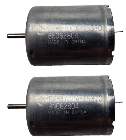 RF-370CA-15370 [Lot of 2] DC Motor 6V~12V 5600RPM Micro Round 24mm