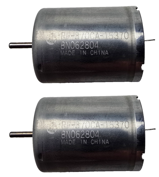 RF-370CA-15370 [Lot of 2] DC Motor 6V~12V 5600RPM Micro Round 24mm