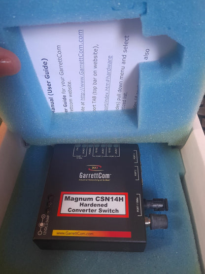 GarrettCom CSN14SH-12VDC Magnum Hardened Converter Switch