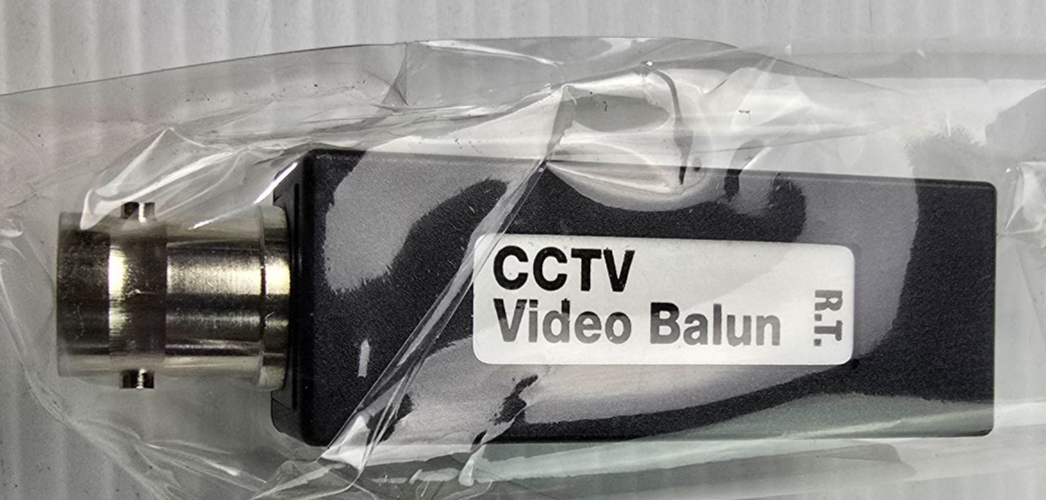 EQL E10185C BNC Female Video Balun Slim Case Quick Connect IDC (NEW In Box)
