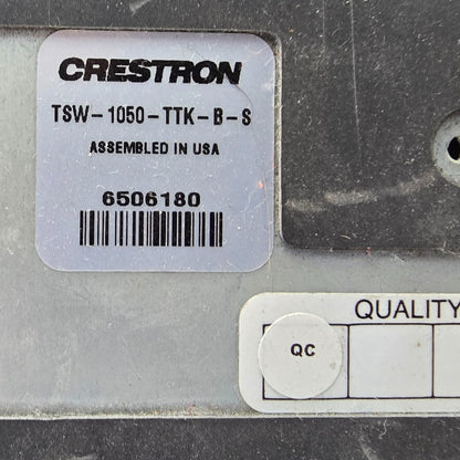 CRESTRON TSW-1050-B-S & TSW-1050-TTK-B-S 10.1” Touch Screen Black With Stand