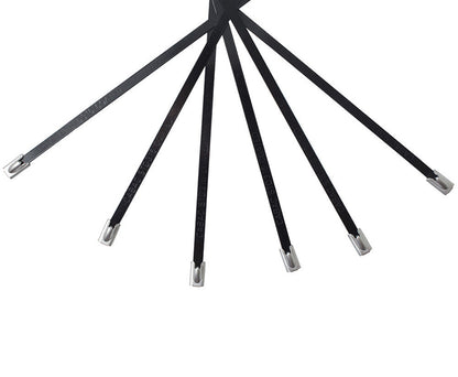 Cabac STFC200-316S Fully Coated 316 Stainless Steel Cable Ties 200mm (Box 100)