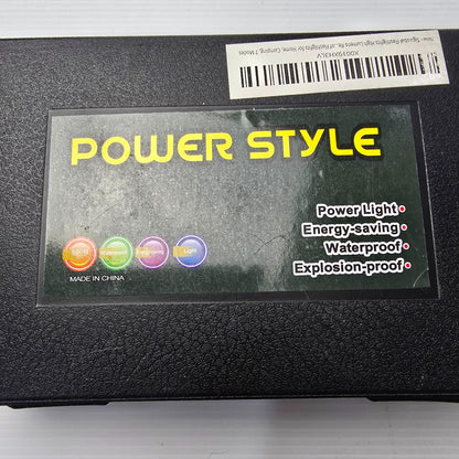 Sigoobal PowerStyle Flashlight High Lumens Rechargable 7 Modes (NEW In Box)