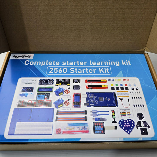 52Pi KZ-0016 Arduino Mega2560 Starter Kit Electronic (NEW In Box)