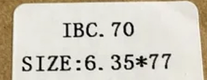 Euroboor IBC.70 Pilot Pen 6.35x77 Suits HCS Series 12-60mm (NEW) [10Pack]