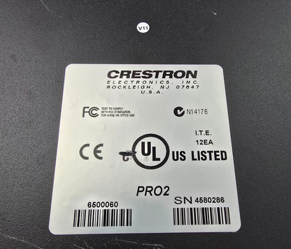 Crestron PRO2 Professional Control Processor 6500060 (PreOwned)