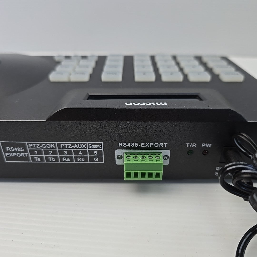 Micron CMA1099 PTZ Camera Keyboard Control Pan Tilt w\ PSU (USED)