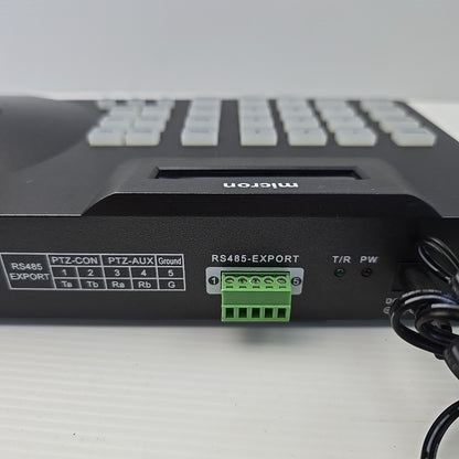 Micron CMA1099 PTZ Camera Keyboard Control Pan Tilt w\ PSU (USED)