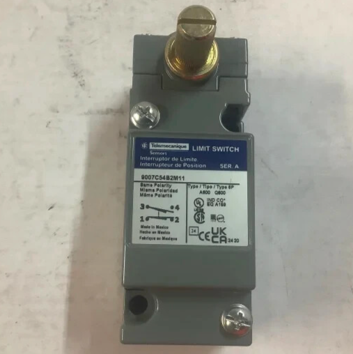 Telemecanique 9007C54B2M11 9007 Series Limit Switch, NO/NC, IP67, SPDT-DB