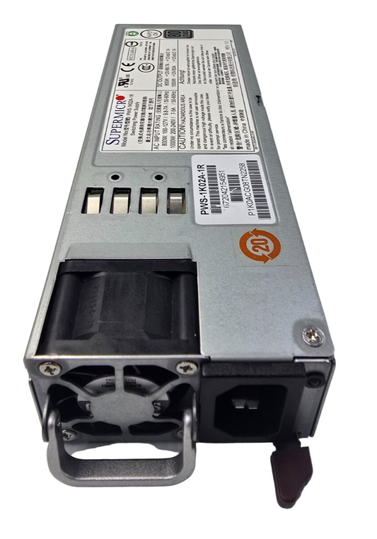 Supermicro PWS-1K02A-1R 1000W 1U Redundant Power Supply