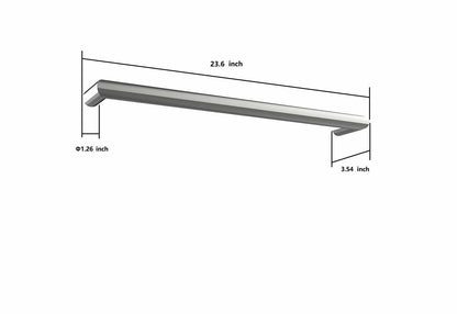 MONSOON ETW71M Electric Heated Towel Rail Matte Stainless Bathroom (NEW In Box)