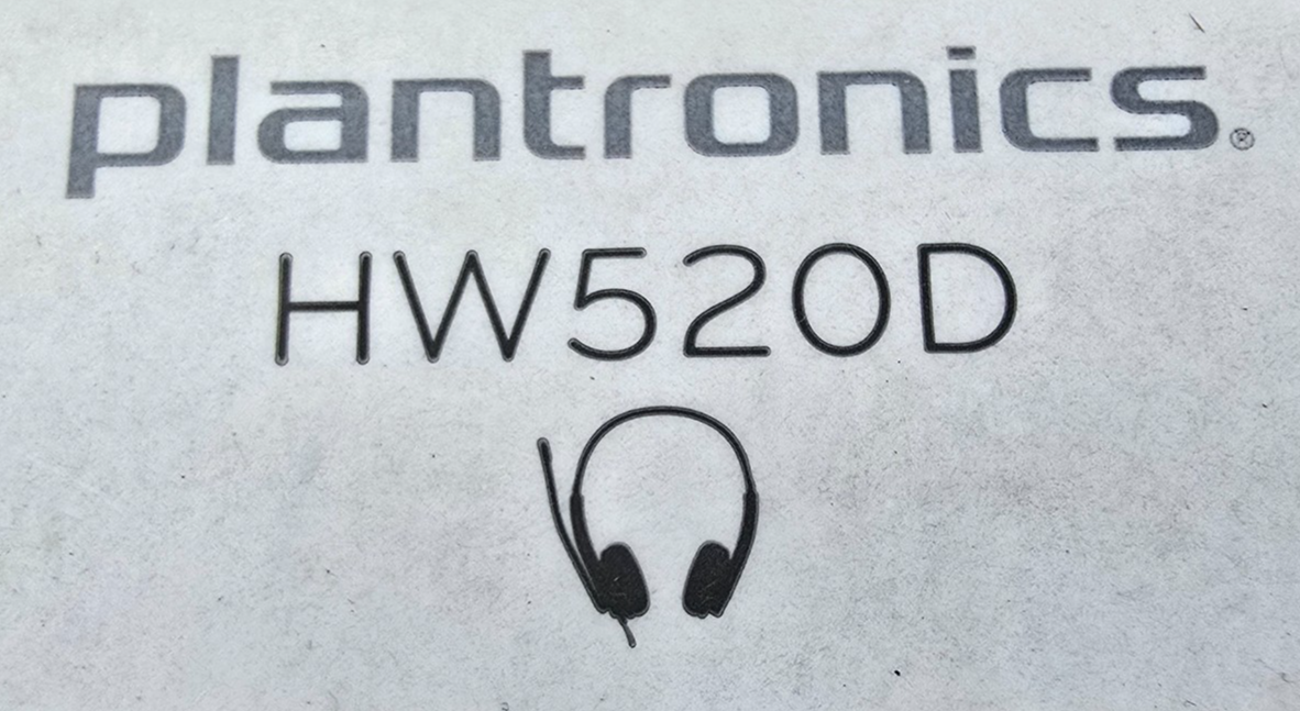 Plantronics HW520D EncorePro Digital Noise-Cancelling Headset (NEW In Box)