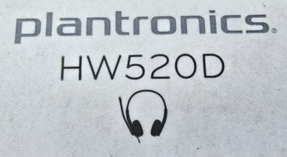 Plantronics HW520D EncorePro Digital Noise-Cancelling Headset (NEW In Box)