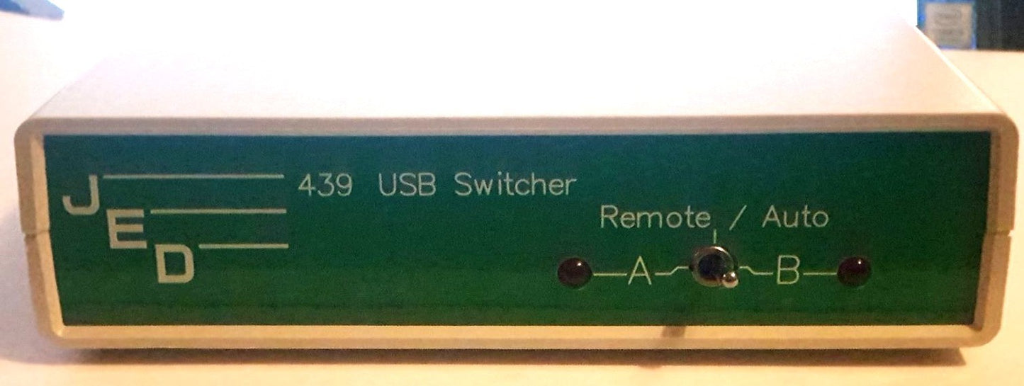 JED 439 2-channel USB switcher