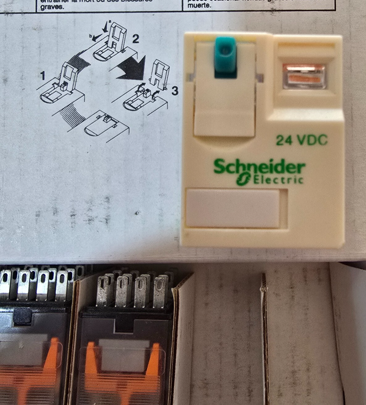 SCHNEIDER RXM4AB1BD Harmony Relays 6A 4CO lock test 24V DC [10 Pack] (NEW)