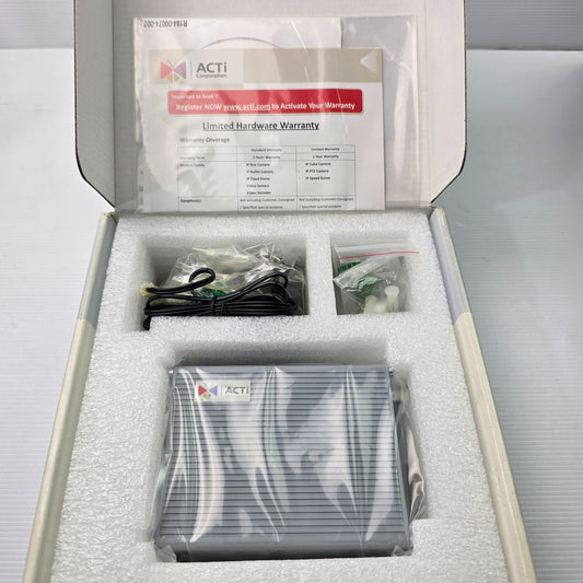 ACTi Corp ACD-3100 Video Decoder Video Decoder with 2-Way Audio (NEW In Box)